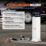 Extractor de fluidos VEVOR con 4 tubos ultra largos etiquetados para succión de líquidos y uso de extensión.