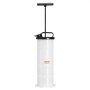 Extractor de fluidos VEVOR blanco con mango y bomba negros, diseñado para una eficiente eliminación de fluidos.