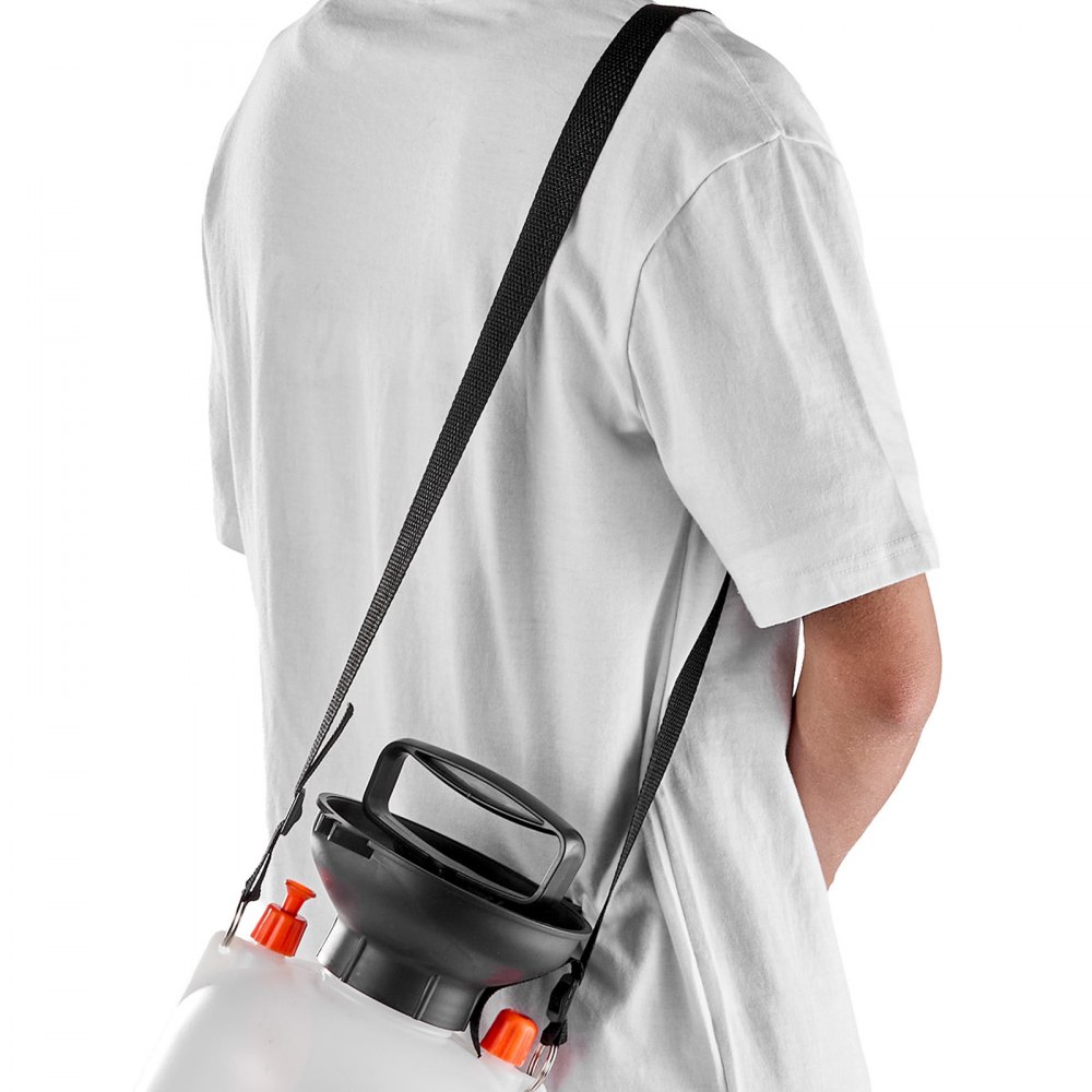 VEVOR Bomba de Líquido de Transmisión Manual 3 L, Dispositivo de Llenado para Aceite de Transferencia, con Manguera 120 cm y Accesorios, Tanque HDPE, Herramienta para Extracción y Relleno de Fluidos
