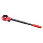 VEVOR Ratchet Pipe Threader Kit with 3 Dies, 1/2" BSPT, 3/4" BSPT, 1" BSPT Manual Ratcheting Pipe Threading Tool, Portable Pipes Threader Set with Toolbox for Plumbing Installation & Repair