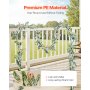 VEVOR Guirnalda Navideña Largo de 2750 mm Guirnalda Artificial con Cadena de Luces Decoración para Navidad con Bayas Rojas y Hojas de Olivo, Corona para Escalera, Chimenea, Puerta, Barandilla