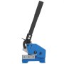 VEVOR 5" Manual Hand Plate Shear for Metal Sheet Processing, HS-5 Benchtop Cutter with Q235 Material, for Crafts Thick Steel Crafting, Heavy Duty Roll Press Machine for Builders, DIY Enthusiasts