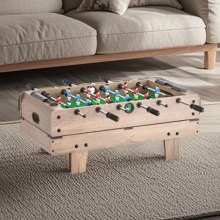 VEVOR Mesa de Hockey de Aire Combinada 4 en 1 de 82 cm Futbolín Ping Pong Billar