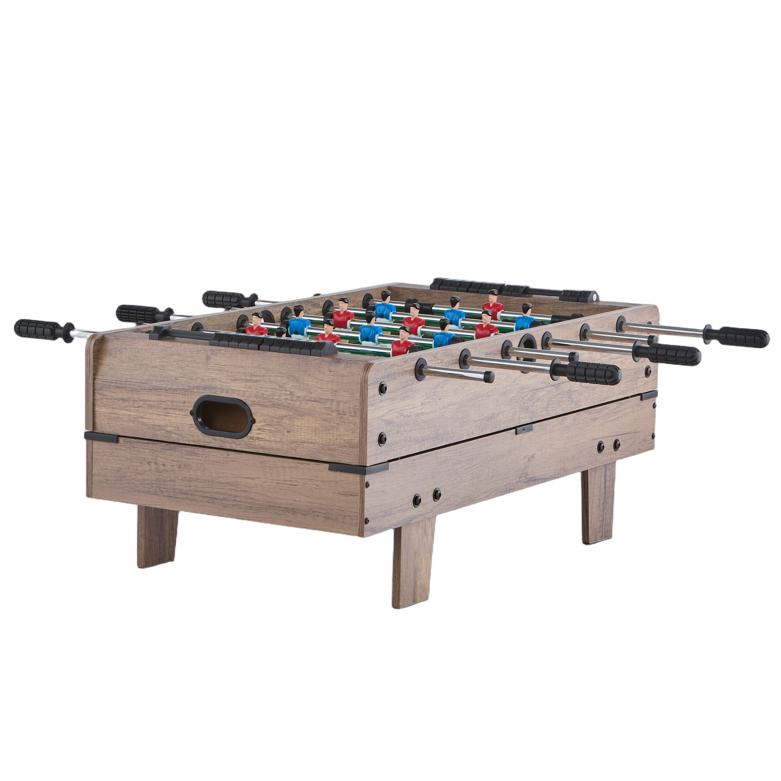 VEVOR 4 in 1 Combination Game Table Set Air Hockey Table (81 cm), Multi-Combination Table with Pool Billiards & Hockey & Table Football & Ping Pong & Pushers & Pucks, for Children's Family Playroom Office