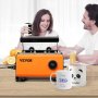 VEVOR Prensa Térmica para Tazas 11-30 oz Prensa para Tazas 620W Máquina de Impresión de Transferencia 29,1 x 31,2 x 25,7 cm con Pantalla Táctil Estilo Perilla y Circuito de Seguridad de Doble Control