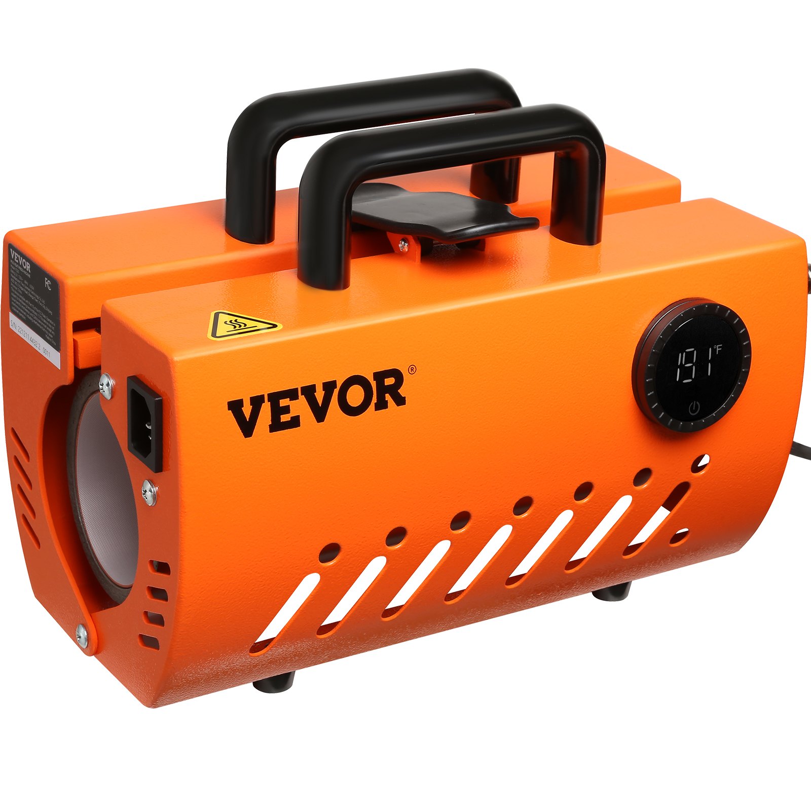 VEVOR Prensa Térmica para Tazas Prensa para Tazas Vasos 620 W Máquina de Impresión de Transferencia 23,5 x 11,5 x 1 cm con Guantes Resistentes al Calor y Cinta DIY Tazas de Cerámica Vasos