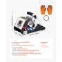 VEVOR Prensa de Calor para Tazas Máx. de 444 mL Prensa Térmica para Vasos, Temporizador 0-999s Temperatura Ajustable 0-220℃, Pantalla LED, con Guantes y Cinta, Máquina para Vasos de Vidrio Cerámica
