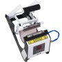 VEVOR Tumbler Heat Press Machine, Max 444 mL Mug Press, Fast and Even Heating, with Tape and Gloves, Easy Temp and Time Setting, Heat Transfer for Sublimation Tumblers, Cups, Mugs, Black and White