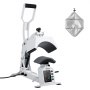 VEVOR Hat Heat Press Machine, 215 x 100 mm Large Heating Plate, with Caps Stretcher, Precise Temperature & Time Control, Heat Press for Hats and Caps, for HTV Iron On and Sublimation Projects, White