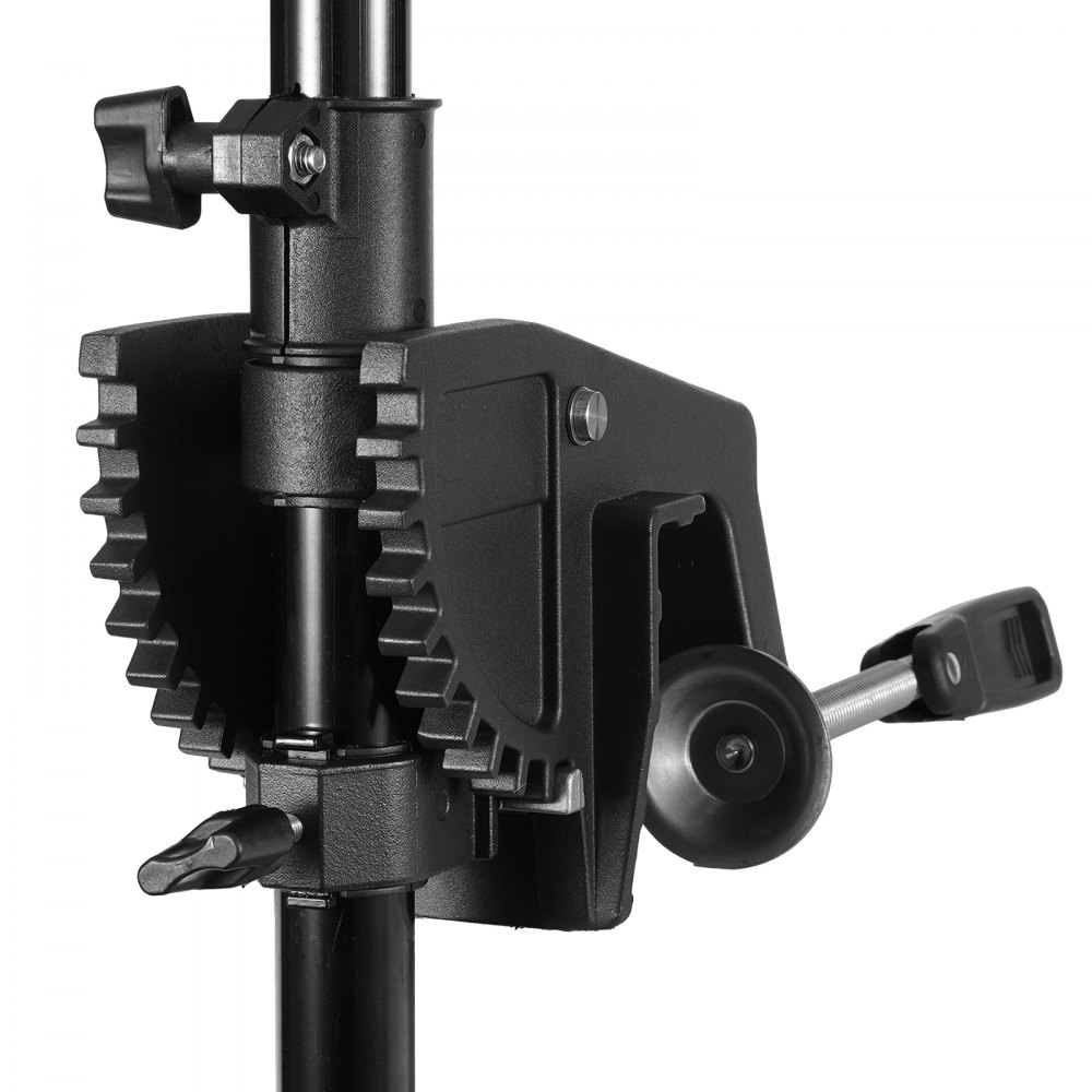 VEVOR Motor Eléctrico de Arrastre 25 kg de Empuje Motor Fuerabordas para Barco Montado en Espejo de Popa 12 V Eje de 76,2 cm 8 Velocidades con Indicador de Batería para Kayaks en Agua Dulce Salada