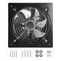 VEVOR Ventilador Extractor de 70 W 2647 m³/h, Extractor de Aire de 305 mm, con Interruptor de Velocidad Válvula contra Retorno, Montaje para Pared, Ventilación para Ático Taller Sótano Garaje Cocina