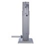 VEVOR Embutidora Manual de Salchichas Capacidad de 7 L Embutidora Vertical de Mesa de Acero Inoxidable con 5 Tubos de Relleno para Churros Salchichas para Restaurante Supermercado Hogar Cocina