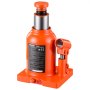 VEVOR Gato Hidráulico de Botella, Carga de 12 t, Elevación de 152-272 mm, con Mango Largo de 3 Secciones, para Camiones Medianos, Vehículos Recreativos, Talleres de Reparación de Automóviles, Naranja