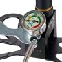 VEVOR Bomba Manual PCP 4 Etapas, Bomba PCP de Pistola de Aire Máxima 5800 PSI 40 MPa, con Filtro de Aceite y Humedad, Manómetro, Cuerpo de Acero Inoxidable, para Inflado de Neumáticos, Paintball