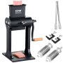 VEVOR Ablandador de Carne Comercial Ablandador de Carne de Acero Inoxidable, Herramienta de Cocina Manual Rápida y Fácil, Puerto de Alimentación de 148 mm para Carne de Res, Pavo, Pollo, Cerdo