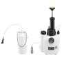 VEVOR Brake Bleeder Kit, 3L Manual Brake Fluid Bleeding Kit with 1L Waste Bottle & 43.2 mm Master Cylinder Adapter, One-Person Professional Brake Fluid Pressure Bleeder for Most Vehicles