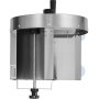 VEVOR Cortadora Manual de Verduras y Frutas, Cortadora de Verduras Espesor Ajustable 0-12 mm, Cortadora de Alimentos de Acero Inoxidable con 2 Cuchillas de Repuesto, para Patata, Pepino