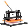 VEVOR Leather Die Cutting Machine, Manual Leather Cutting Machine 36 x 26 cm, Leather Embossing Machine 1.5 t Heavy-Duty Leather Die Cutting Machine Suitable for Leather, PVC/EVA Foam, Non-Adhesive Materials