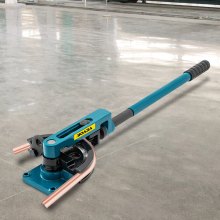 VEVOR Dobladora de Tubos Universal, Dobladora de Tubos, Dobladora de Tubos Acero, Dobladora Manual de Acero al Carbono, Dobladora de Tubos Manual, con 7 Dados, Diámetro de Tubería de 10 mm-25 mm