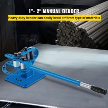 VEVOR Máquina de DobladoTuberías Curvadora de Tubos Máquina Multicapa Dobladora de Tubos YP-9 7 Matrices 1 "-3" Compacta Escritorio, Dobladora de Tubos Manual Longitud del Mango 44 "