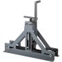 Rodillo tubular VEVOR con manivela y estructura metálica resistente.