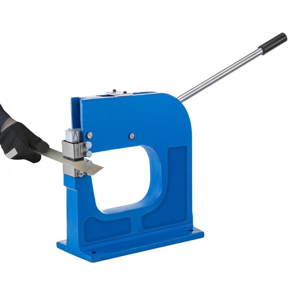 VEVOR Máquina para Doblar Metal, Espesor Máximo de Trabajo Calibre 16/1,5mm Máquina de Doblar, Metal SS-16 Garganta de 216mm Máquina de Chapa Estiramiento para Restauración Automotriz y Chapa Metálica