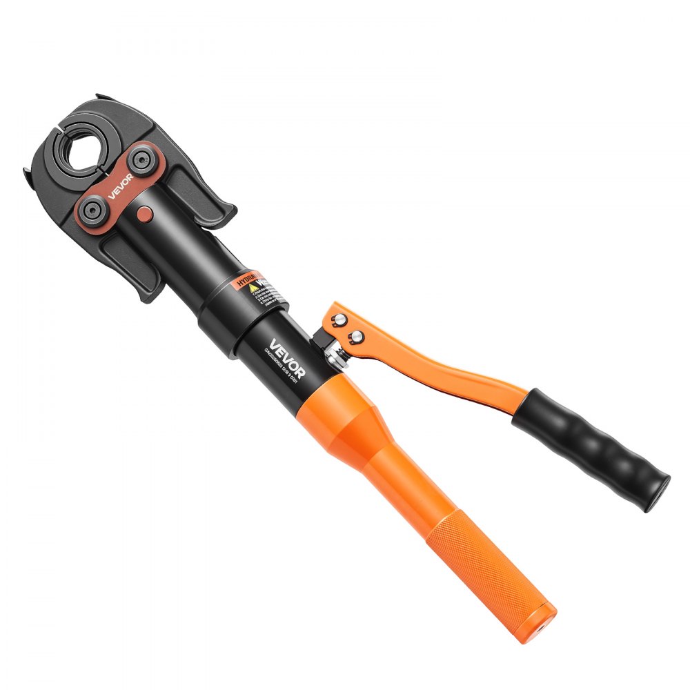 VEVOR Herramienta de Prensado de Tuberías Prensa Hidráulica con 9 Mordazas, Acero Inoxidable y Cobre, con Cabezal de 360°, Estuche, 2 Cortatubos y Herramienta de Desbarbado para PEX, Aluminio-Plástico
