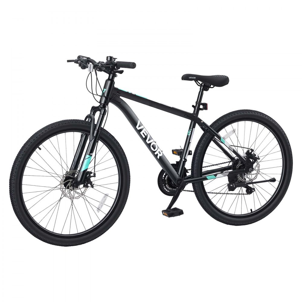 VEVOR Bicicleta de Montaña para Adultos 26 pulgadas, 21 Velocidades, Cuadro de Aleación de Aluminio, Neumáticos Todoterreno, Preensamblada, para Carreteras Pavimentadas, Parques, Senderos Boscosos