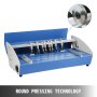 VEVOR Máquina Plegadora Eléctrica 3 en 1 de 520mm, Plegadora de Papel Puntaje Perforante 60 Hz, Plegadora Eléctrica de Metal Resistente para Marcado de Libros Tarjetas de Papel Ajustable