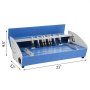 VEVOR Máquina Plegadora Eléctrica 3 en 1 de 520mm, Plegadora de Papel Puntaje Perforante 60 Hz, Plegadora Eléctrica de Metal Resistente para Marcado de Libros Tarjetas de Papel Ajustable