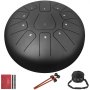 VEVOR Tambor De Lengua 10\'\' Acero Handpan Mayor 11 Notas Tankdrum Con Bolso Mazos