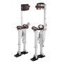 VEVOR Zancos para Paneles de Yeso de Aluminio Ajustables 409-613 mm, Zancos de Trabajo con Almohadillas, Capacidad de Carga de 103 kg, Patas de Goma Antideslizantes para Pintura Decoración Jardinería