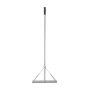 VEVOR Landscape Rake, 1510 mm Handle 508 mm Wide Head, Large Heavy Duty Aluminum Landscaping Level, Asphalt Rake Tool for Asphalt & Land Leveling, Concrete Paving, Sand Flattening, No Teeth