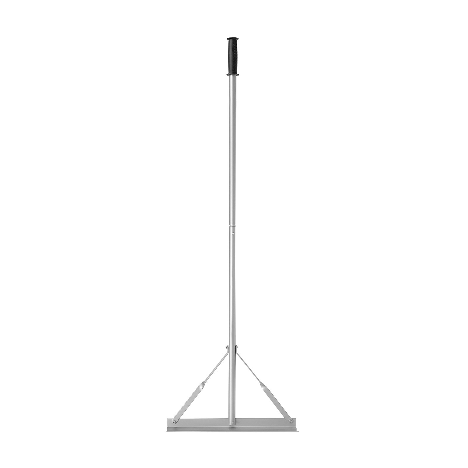 VEVOR Esparcidor de Alquitrán 508 mm, Empujador de Alquitrán de Aluminio, con Mango 1510 mm, para Nivelar Asfalto y Terrenos, Pavimentar Hormigón, Alisar Arena, sin Dientes, 1530 x 508 x 98 mm