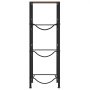 VEVOR Water Jug Holder, 4 Tiers 11 L and 19 L Water Bottle Holder for 3 Bottles, Heavy Duty Jug Rack Organizer with Storage Shelf, Detachable for Kitchen, Office, Living Room, Black and Brown