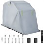 VEVOR Funda para moto de tela Oxford 600D Cubierta de la motocicleta 270cm x 105cm x 155cm Funda para moto a prueba de rayos ultravioleta Agua Lluvia Polvo
