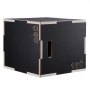 VEVOR Caja pliométrica 3 en 1 Jump Box Culturismo Fitness Crossfit Madera Antideslizante Altura 50/45/40 cm Carga 204 kg para entrenamiento pliométrico Step-ups Flexiones Sentadillas Gimnasio en casa
