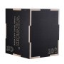 VEVOR Caja pliométrica 3 en 1 Jump Box Culturismo Fitness Crossfit Madera Antideslizante Altura 50/45/40 cm Carga 204 kg para entrenamiento pliométrico Step-ups Flexiones Sentadillas Gimnasio en casa