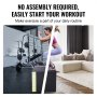 VEVOR Caja Pliométrica 3 Alturas de 50/60/76 cm, Caja de Salto Culturismo Fitness de Espuma Antideslizante Carga de 159 kg para Entrenamiento Pliométrico Flexiones Sentadillas Gimnasio Hogar