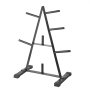 VEVOR Weight Plate Rack A-Frame Weight Plate Tree for 1-inch Weight Plates, Weight Plate Tree, 227 kg Load Capacity, Weight Storage Holder, Barbell Rack Storage Stand