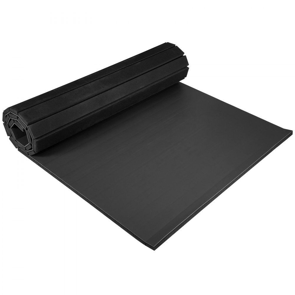 Alfombrilla Fitness Esterilla Fitness 1,5 x 3 m Negro Colchonetas para Gimnasio