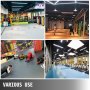 Alfombrilla Fitness Esterilla Fitness 1,5 x 3 m Negro Colchonetas para Gimnasio