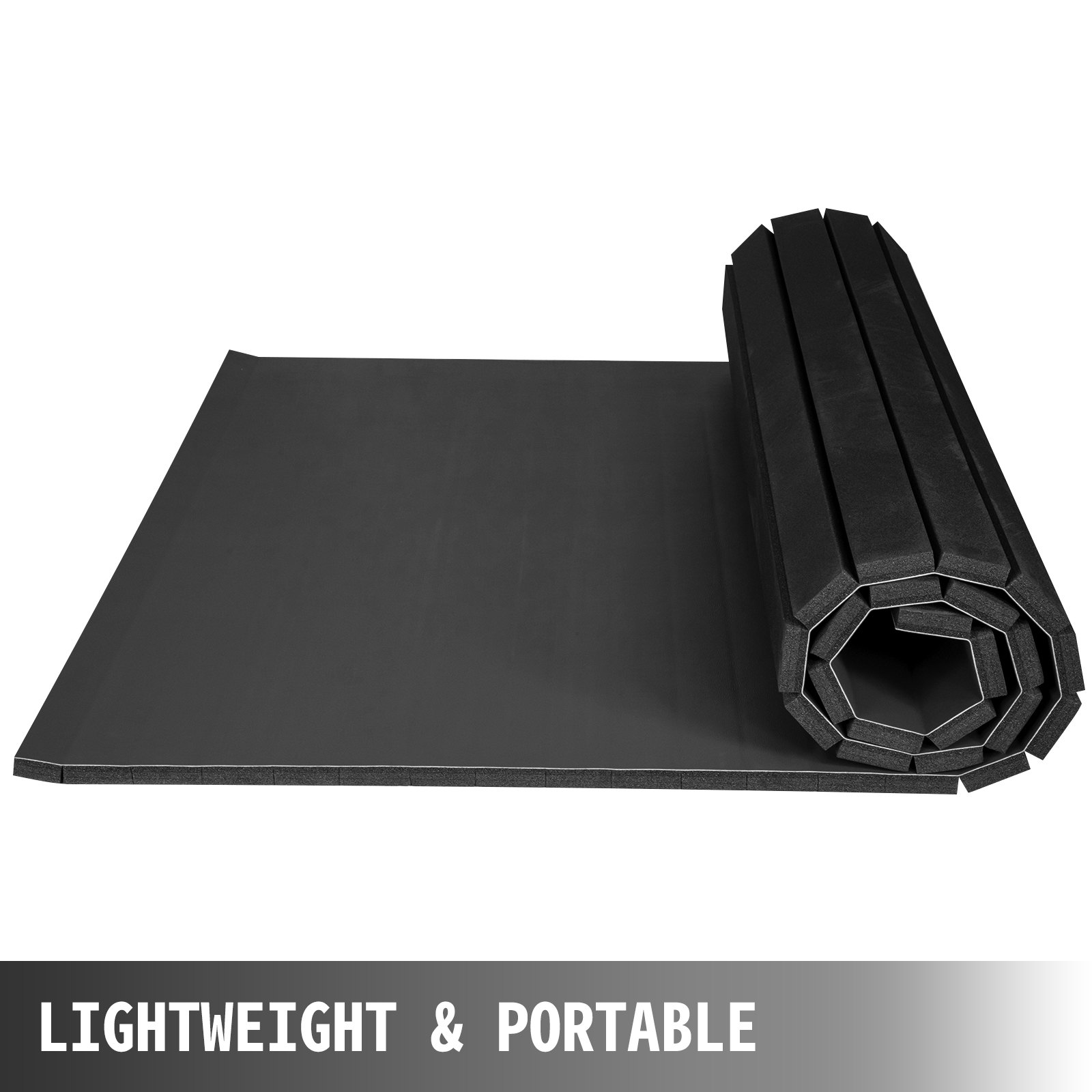 Alfombrilla Fitness Esterilla Fitness 1,5 x 3 m Negro Colchonetas para Gimnasio