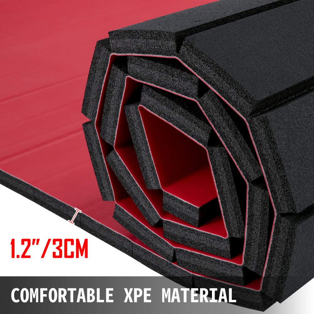 Alfombrilla Para Eventos De Lucha Libre 1,5 X 3 M, Esteras Impermeable De Rojo