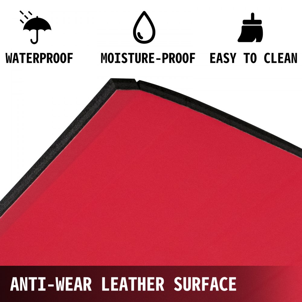 Alfombrilla Para Eventos De Lucha Libre 1,5 X 3 M, Esteras Impermeable De Rojo