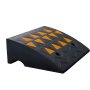 VEVOR Rampa de Umbral Altura 15,2 cm Rampa de Goma para Acera Carga de 15 T Rampa de Acceso para Sillas de Ruedas con Estructura de Malla Estable para Paso Coches Motos Bicicletas 49,1x37x15,2 cm