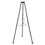 VEVOR Tripod Deer Hoist, 500 lbs Load Capacity, Hunting Game Hoist Winch Lift with Gambrel & Manual Winch, Hunting Game Skinning and Cleaning Accessory for Cleaning, Skinning, and Moving, Black
