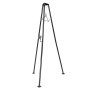 VEVOR Tripod Deer Hoist, 500 lbs Load Capacity, Hunting Game Hoist Winch Lift with Gambrel & Manual Winch, Hunting Game Skinning and Cleaning Accessory for Cleaning, Skinning, and Moving, Black