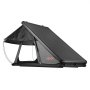 VEVOR Tienda de Techo Rígida para 2-3 Personas, Tienda de Campaña para Techo de Coche con Luz LED, Colchón Grueso, Impermeable y Resistente al Viento, para Camping Viajes en Jeep, SUV, Camionetas