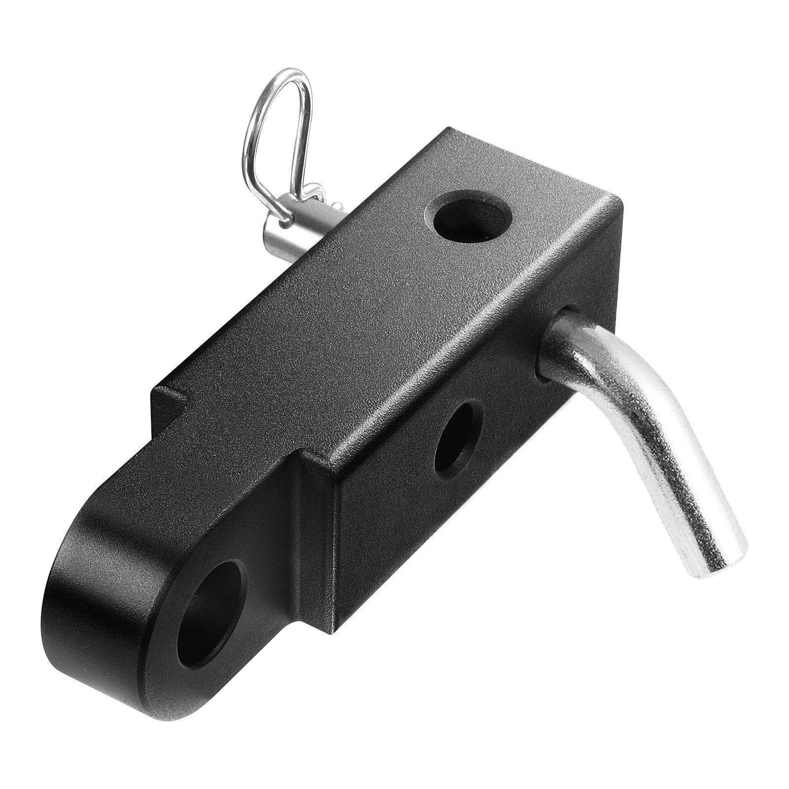 VEVOR trailer hitch with shackle, fits 2-inch trailer hitches, 52,900 lbs breaking strength, heavy-duty towing accessory with trailer hitch locking pin for trucks and Jeeps